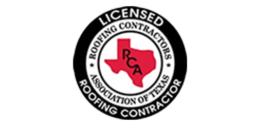 Licensed Roofing Contractor badge from the Roofing Contractors Association of Texas