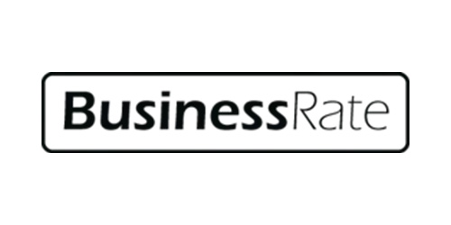 BusinessRate logo in black text on a white background