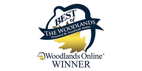 Best of The Woodlands Woodlands Online Winner award badge